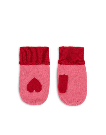 Collette Mittens Pink 12-18M
