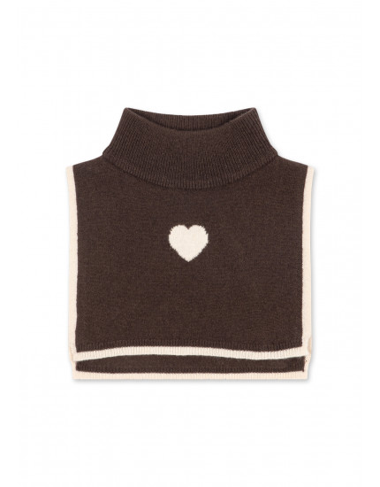 Collette Neckwarmer Chocolate Brown