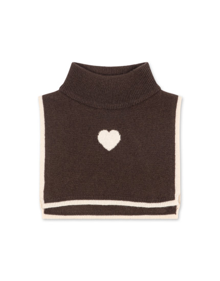 Collette Neckwarmer Chocolate Brown 2-4Y