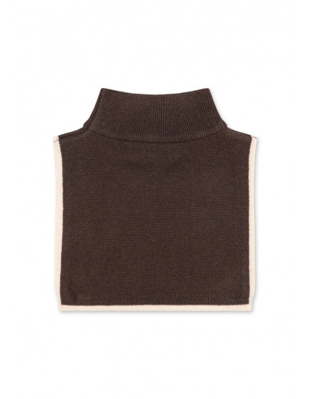 Collette Neckwarmer Chocolate Brown 2