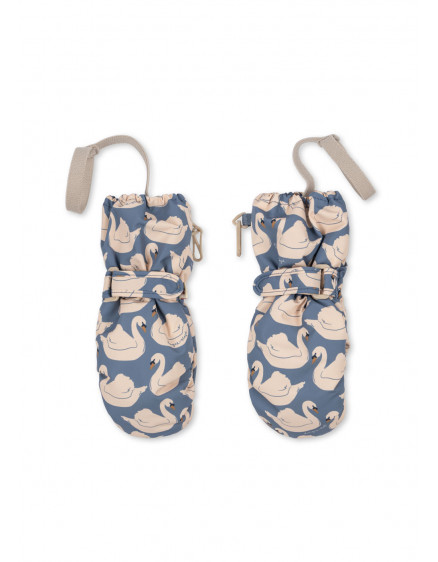 Nohr Snow Mittens Swan Small 2