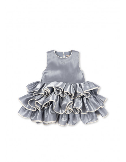 Fia Frill Dress Sleet