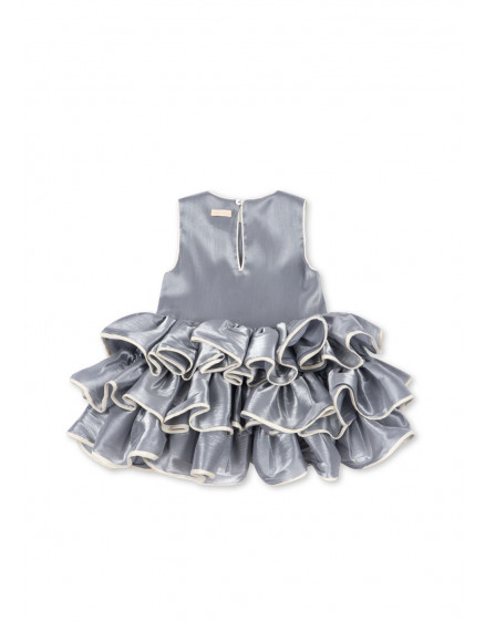 Fia Frill Dress Sleet 2