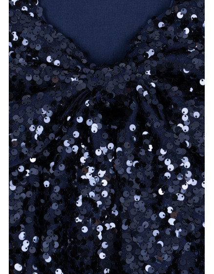 Lila Sequins Bow Dress Total Eclipse 3