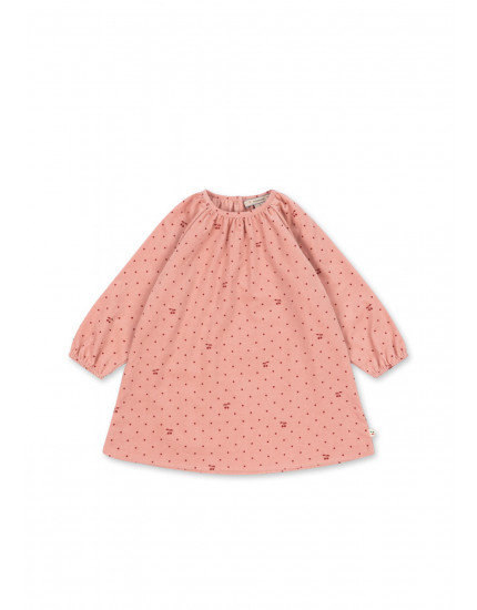 Marlo Dress Cherry Dot Scarlet