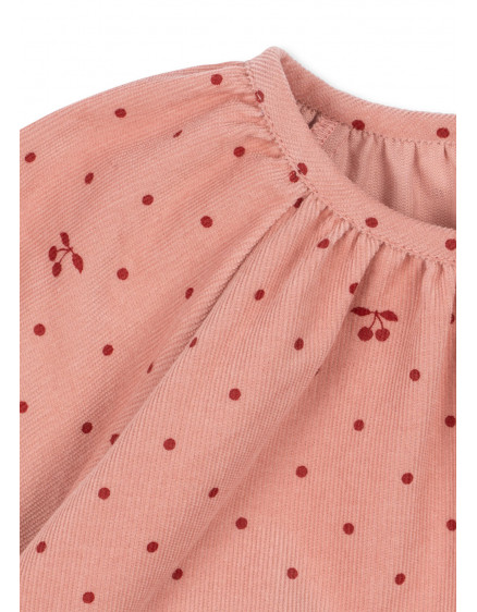 Marlo Dress Cherry Dot Scarlet 4
