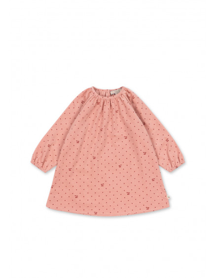 Marlo Dress Cherry Dot Scarlet