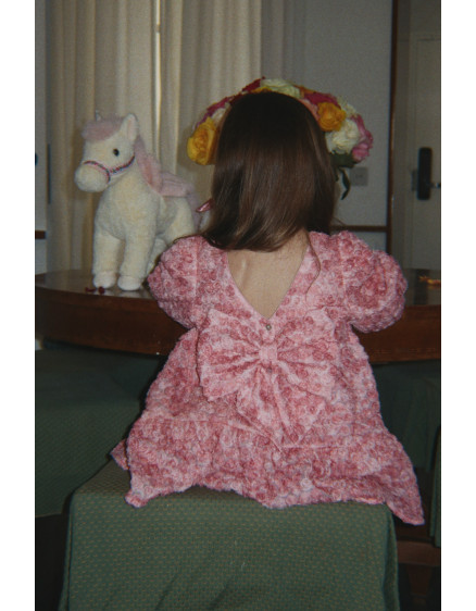 Ally Flower Dress Veiled Rose 6