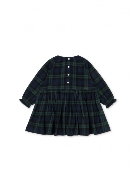 Checky Dress Green 2