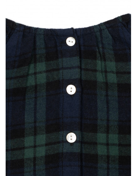 Checky Dress Green 3