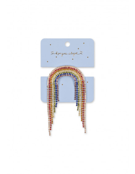 Sparkly Hair Clip Rainbow