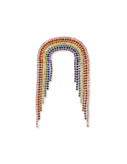 Sparkly Hair Clip Rainbow 2