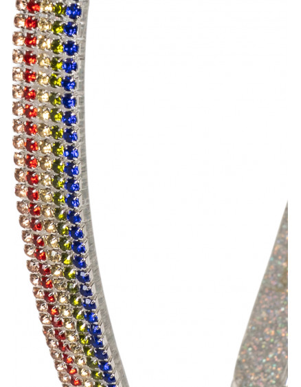 Sparkly Hairbraice Rainbow 3