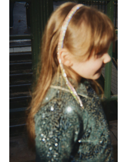Sparkly Hairbraice Rainbow 7