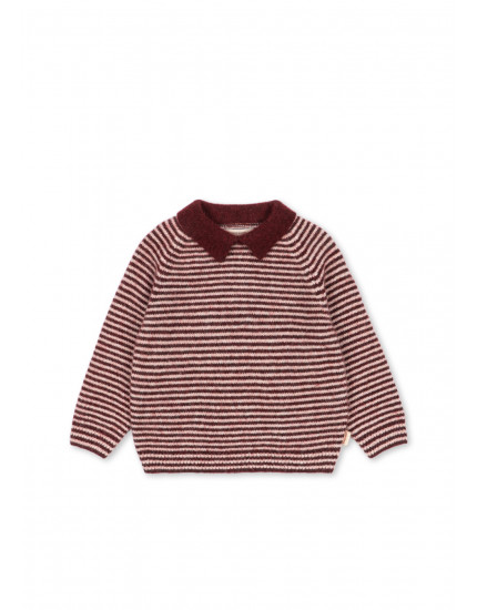 Pipo Polo Mahogany Stripe