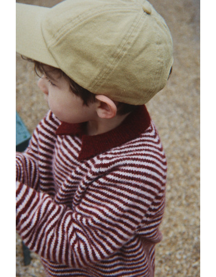 Pipo Polo Mahogany Stripe 7