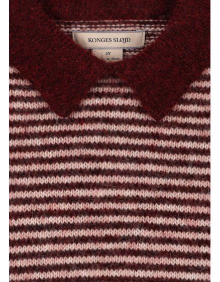 Pipo Polo Mahogany Stripe 3