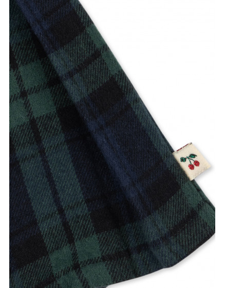 Checky Pleat Skirt Green 5