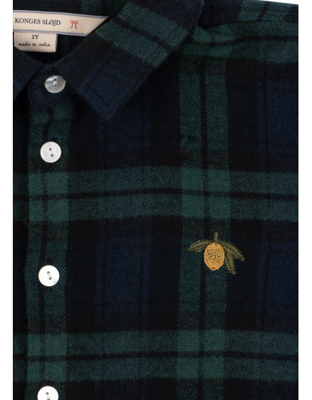 Сорочка Checky Green 3
