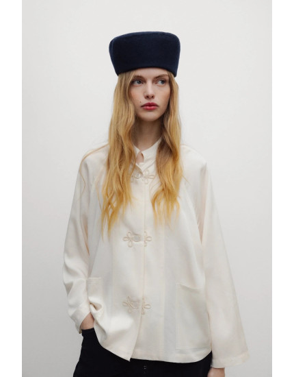River Woman Shirt White L