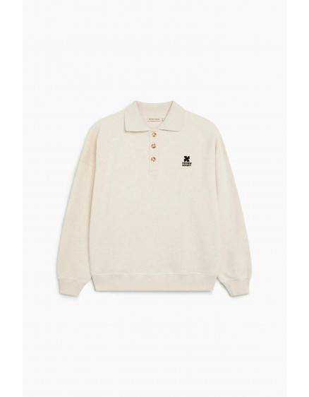 Жіночий світшот TNS Logo White 4