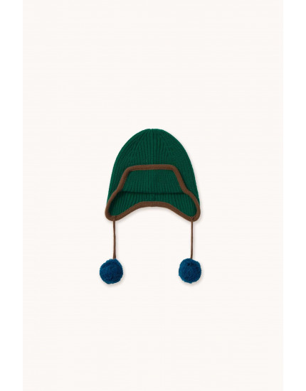Шапка Pompom Beanie Green Kids