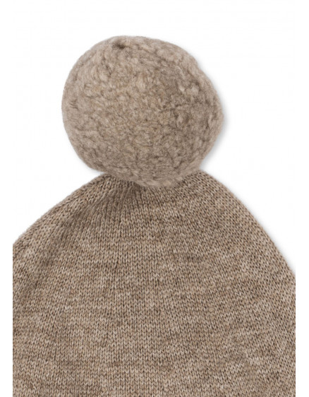 Mattou Knit Helmet Light Brown 2
