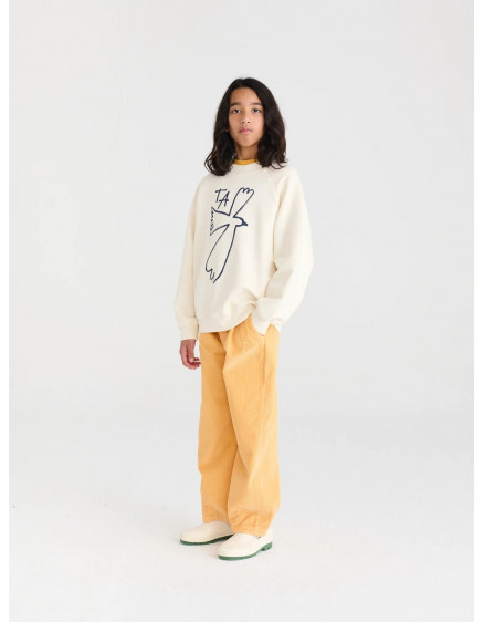 Sweatshirt nº01 Ivory White Bird  2