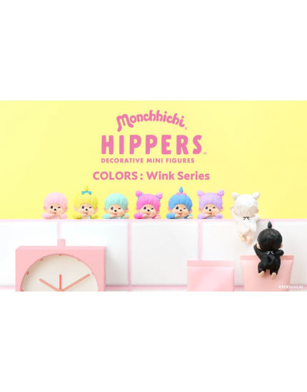Лялечка Hippers Monchhichi Wink Series