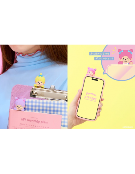 Лялечка Hippers Monchhichi Wink Series 3