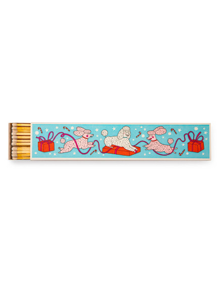 Сірники Christmas Poodles Long 2