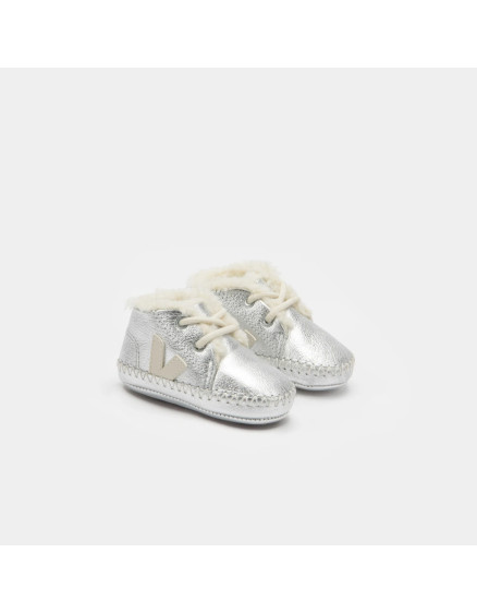 Кеди Baby Fured Silver Pierre