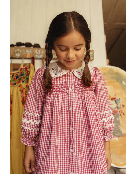 Сукня Delina Raspberry Checks 5