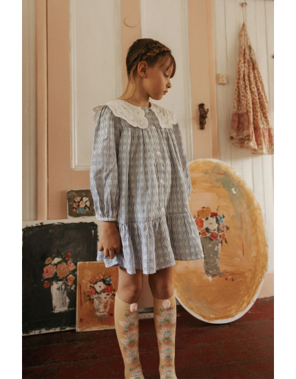 Сукня Heidi Cream Blue Stripes