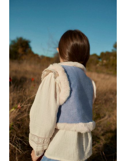 Двосторонній жилет Librana Light Blue 3