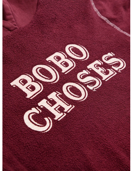 Худі Bobo Embossed Burgundy 3