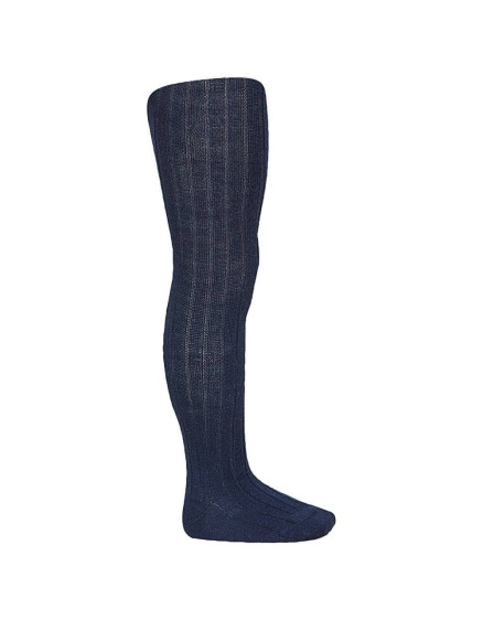 Колготи в рубчик Merino 948 Navy Blue
