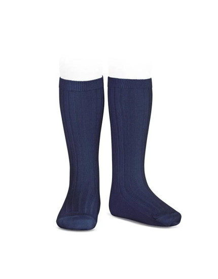 Гольфи в рубчик 480 Navy Blue
