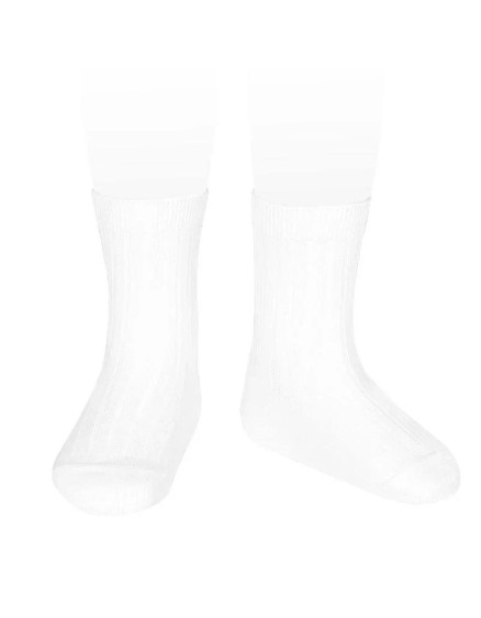 Шкарпетки в рубчик 200 White
