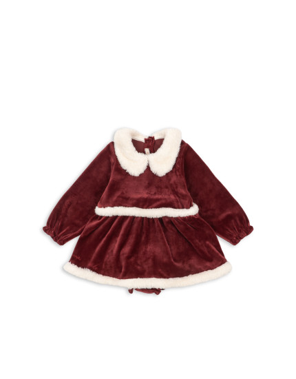 Різдвяна сукня-ромпер Red Dahlia 12M