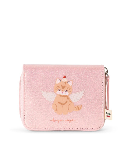 Cat Wallet Cerise Glitter Pink One Size