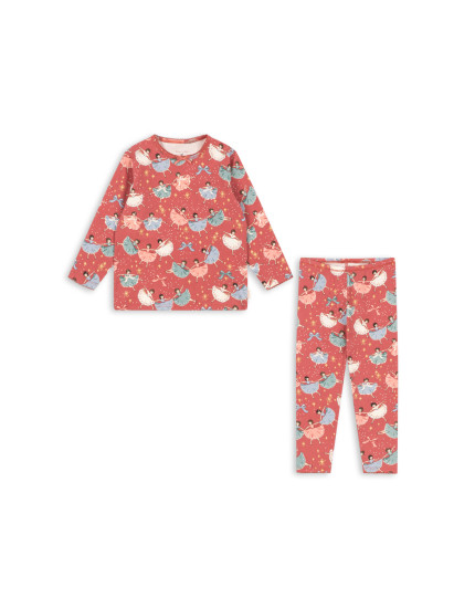 Піжама Basic Bow Ballerina Blush 12M