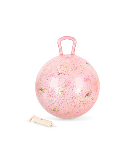М'яч для стрибків Glitter Rainbow Один розмір