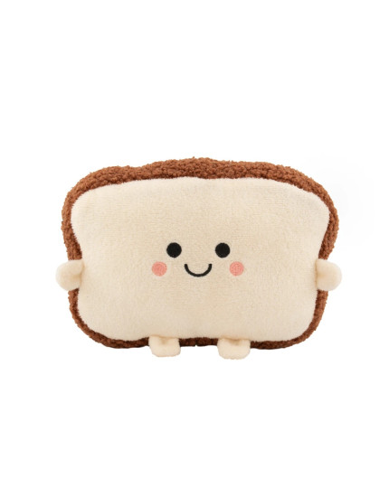 Bread Slice Soft Toy  Beige One Size