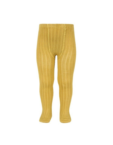 Колготи в рубчик 629 Mustard