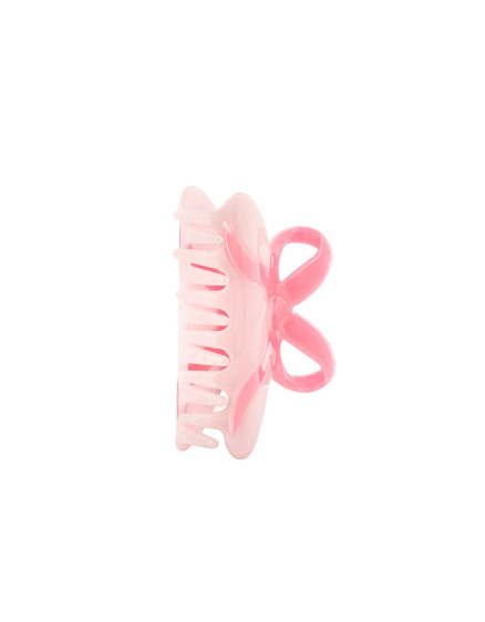 Bow Claw Clip Pink 3