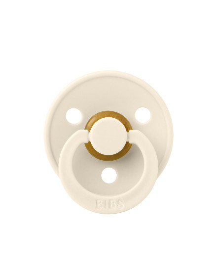 Пустушка Colour Latex Round Ivory