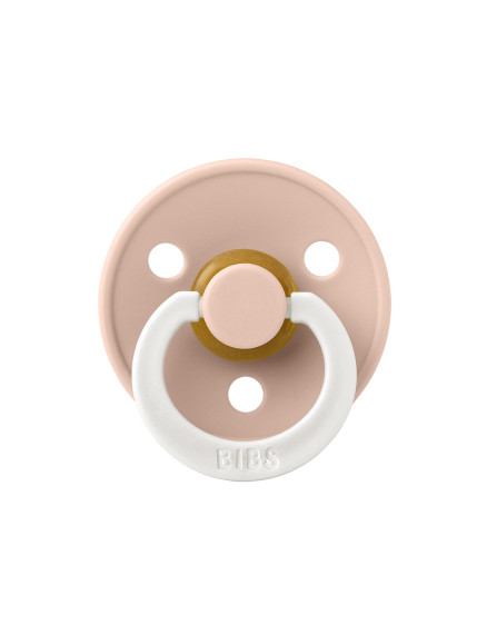 Пустушка Colour Latex Round Blush GLOW