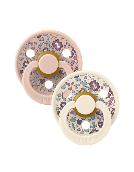 2 x Пустушка Liberty Colour Eloise Blush Ivory