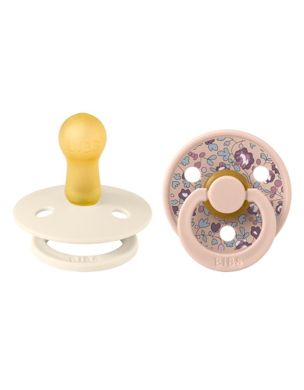 2 x Пустушка Liberty Colour Eloise Blush Ivory 2